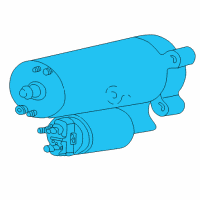 OEM 2008 Ford Escape Starter Diagram - BB5Z-11002-A