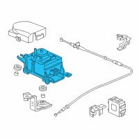 OEM 2006 Honda Accord Actuator Assy. Diagram - 36511-RAA-A01