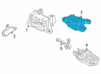 OEM Ford Maverick HOUSING - TRANSMISSION EXTENSI Diagram - NZ6Z-6068-A