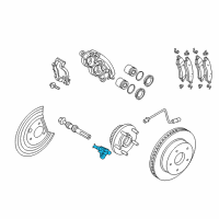 OEM 2012 Ram 1500 Sensor-Wheel Speed Diagram - 56028668AG