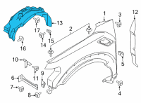 OEM 2021 Ford F-150 SHIELD Diagram - ML3Z-16102-Q