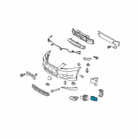 OEM 2015 Lexus LS600h Sensor, Ultrasonic, NO.1 Diagram - 89341-50060-C0
