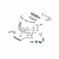 OEM 2008 Lexus LS460 Sensor, Ultrasonic, NO.1 Diagram - 89341-50060-B2