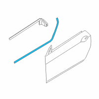 OEM 2017 BMW 640i xDrive Seal, Door Gap, Entrance, Left Diagram - 51-33-7-221-179