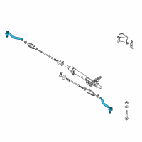 OEM 2014 Nissan Altima Socket Kit-Tie Rod Diagram - D8520-3TA0A