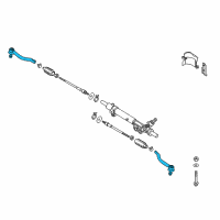 OEM 2016 Nissan Altima Socket Kit-Tie Rod Diagram - D8520-3TA0A