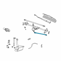 OEM Acura MDX Rod Unit A (Passenger Side) Diagram - 76540-S0X-J01