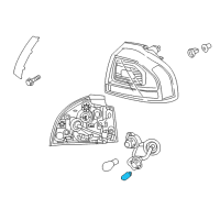 OEM 2019 Kia Niro Bulb Diagram - 1864304009