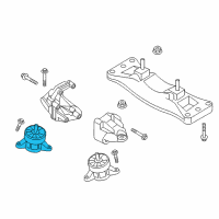 OEM 2015 Hyundai Genesis Insulator-Hydraulic, RH Diagram - 21812-B1150