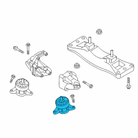 OEM Hyundai Genesis Insulator-Hydraulic, LH Diagram - 21812-B1100