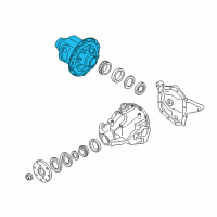 OEM Ford Expedition Differential Case Diagram - HL3Z-4205-A