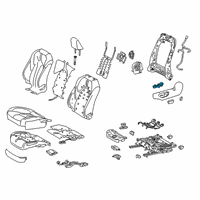 OEM 2021 Toyota Avalon Adjuster Switch Diagram - 84922-07020-C0