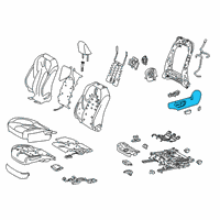 OEM 2019 Toyota Avalon Outer Finish Panel Diagram - 71812-06560-C0