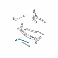 OEM 2005 Kia Sportage Arm Assembly-Rear Suspension Diagram - 552202E110