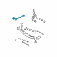 OEM 2007 Kia Sportage Arm Assembly-Trailing Diagram - 551102E002