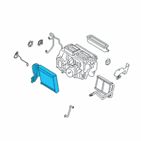 OEM 2022 Nissan Altima EVAPORATOR Assembly Front Diagram - 27280-6GU0C