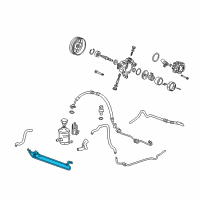 OEM 2012 Acura RDX Cooler, Power Steering Oil Diagram - 53765-STK-A00