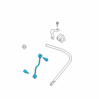 OEM 2001 Ford F-250 Super Duty Link Kit Diagram - F81Z-5K484-CA