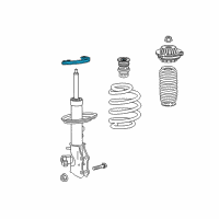 OEM 2020 Cadillac XT6 Lower Insulator Diagram - 84729900