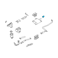 OEM 1994 Nissan Maxima Finisher-Exhaust Diagram - 20080-85E00