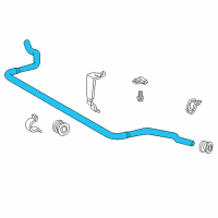 OEM Chrysler Crossfire Bar-Front SWAY Diagram - 5098980AA