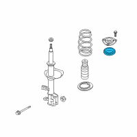 OEM Chevrolet Bearing Diagram - 19316671