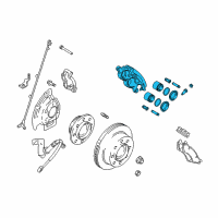 OEM 2014 Ram 2500 CALIPER-Disc Brake Diagram - 68049150AC