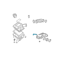 OEM Hummer H3T PCV Hose Diagram - 15123628