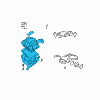 OEM Hummer H3 Cleaner, Air Diagram - 25940117