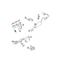 OEM Ford Ranger Manifold Stud Diagram - -N811572-S431