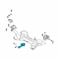 OEM 2019 Kia Optima Bracket Assembly-Roll Rod Diagram - 21950D4000