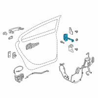 OEM 2017 Buick LaCrosse Door Check Diagram - 26686409