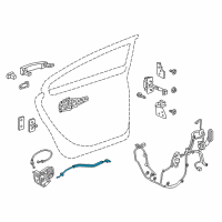 OEM 2019 Buick LaCrosse Lock Cable Diagram - 26675069