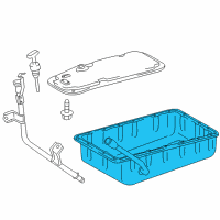 OEM Toyota 4Runner Transmission Pan Diagram - 35106-60230