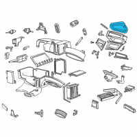 OEM 1998 Mercury Sable Air Duct Seal Diagram - F6DZ-19N574-AA