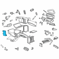 OEM 2001 Ford Taurus Control Assembly Diagram - 3F1Z-18C612-AA