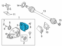 OEM 2022 BMW 430i COVER, REAR Diagram - 33-11-8-677-753