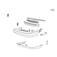 OEM Chrysler LeBaron Battery Cables Diagram - 4481834