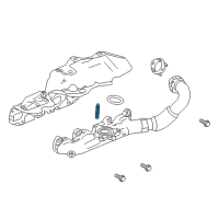 OEM 2018 GMC Acadia Converter Stud Diagram - 11609953