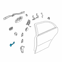 OEM 2004 Infiniti Q45 Check Link Assembly-Rear Door, RH Diagram - 82430-AR000