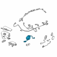 OEM Honda Accord Reel Assembly, Cable (Sumitomo) Diagram - 77900-SDA-A01