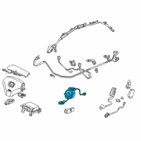 OEM 2005 Honda Accord Reel Assembly, Cable (Sumitomo) Diagram - 77900-SDA-A01