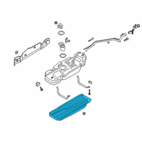 OEM 2021 Lincoln Navigator Skid Plate Diagram - JL1Z-9A147-A