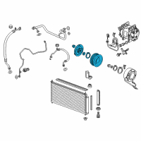 OEM Honda Insight Clutch Set Diagram - 38900-RBJ-315