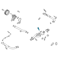 OEM 2015 Hyundai Genesis Hose Assembly-Water A Diagram - 25468-3CGG0