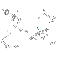 OEM 2016 Hyundai Genesis Hose Assembly-Water A Diagram - 25468-3CGG0