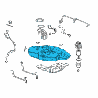 OEM 2019 Chevrolet Cruze Fuel Tank Diagram - 39140639