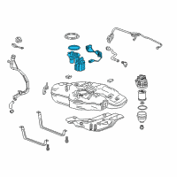 OEM 2019 Chevrolet Cruze Fuel Pump Diagram - 13596755