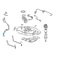 OEM Chevrolet Cruze Filler Hose Diagram - 23368161