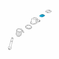 OEM Ford Freestyle Upper Bushing Diagram - 5F9Z-18A161-AB